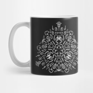 Fossil Mandala Pattern Mug